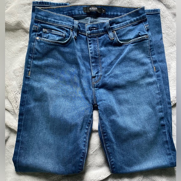 Hudson - Medium Wash, Barbara Super Skinny Jeans - Size 27 - Picture 3 of 5